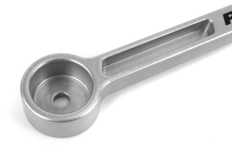 Perrin 17-19 Honda Civic Type R Battery Tie Down - Silver - eliteracefab.com