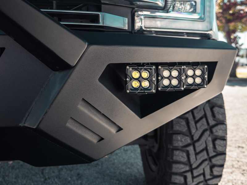 Road Armor 17-20 Ford F-250 SPARTAN Front Bumper Bolt-On Pre-Runner Guard - Tex Blk - eliteracefab.com