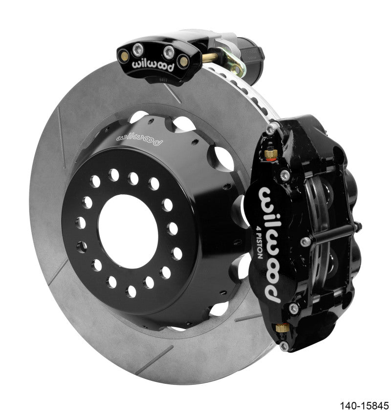 Wilwood Narrow Superlite 4R Rear P-Brk Kit 14.00in Rotor Big Ford New Style 2.50in Offset Wilwood