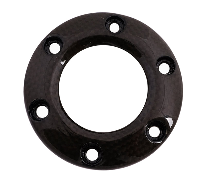 NRG Steering Wheel Horn Button Ring Carbon Fiber - eliteracefab.com