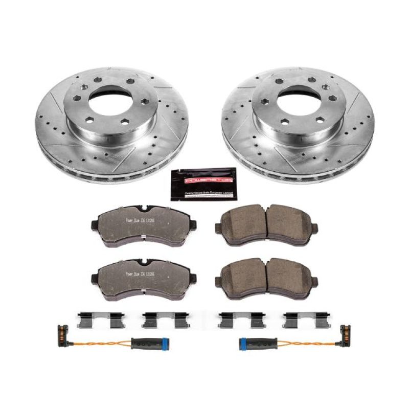 Power Stop 07-09 Dodge Sprinter 3500 Front Z36 Truck & Tow Brake Kit - eliteracefab.com