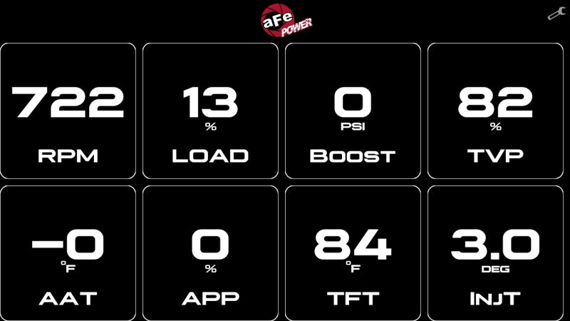 aFe AGD Advanced Gauge Display Digital 5.5in Monitor 08-18 Dodge/RAM/Ford/GM Diesel Trucks - eliteracefab.com