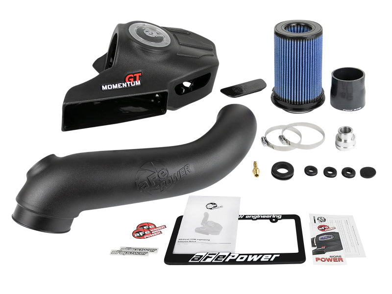 aFe Momentum GT Pro 5R Cold Air Intake System 15-18 Volkswagen Golf R I4-2.0L (t) - eliteracefab.com