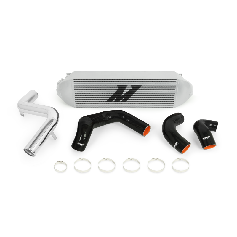 Mishimoto 2013+ Ford Focus ST Silver Intercooler w/ Polished Pipes - eliteracefab.com