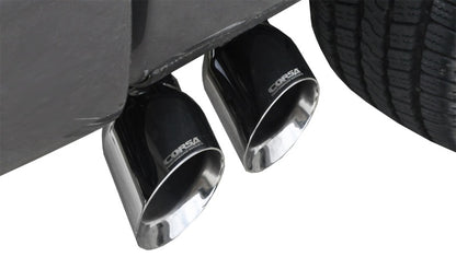 Corsa 11-13 Ford F-150 5.0L V8 Polished Sport Cat-Back Exhaust CORSA Performance
