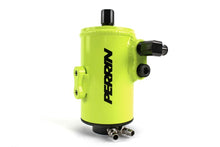 Load image into Gallery viewer, Perrin 02-14 Subaru WRX / 04-19 STI with FMIC Air Oil Separator - Neon Yellow - eliteracefab.com