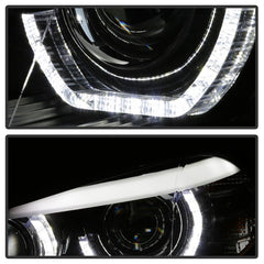 Spyder 07-10 BMW X5 E70 (HID Models Only) Projector Headlights - Black PRO-YD-BMWE7007-AFSHID-BK - eliteracefab.com