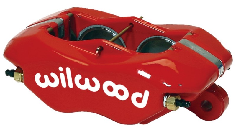 Wilwood Caliper-Forged Dynalite-Red 1.75in Pistons 1.10in Disc Wilwood