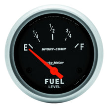 Load image into Gallery viewer, AutoMeter Gauge Fuel Level 2-5/8in. 0 Ohm(e) to 90 Ohm(f) Elec Sport-Comp