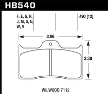 Load image into Gallery viewer, Hawk Wilwood HPS 5.0 Brake Pads - eliteracefab.com