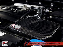 Load image into Gallery viewer, AWE Tuning Audi / Volkswagen MQB 1.8T/2.0T/Golf R Carbon Fiber AirGate Intake w/ Lid - eliteracefab.com