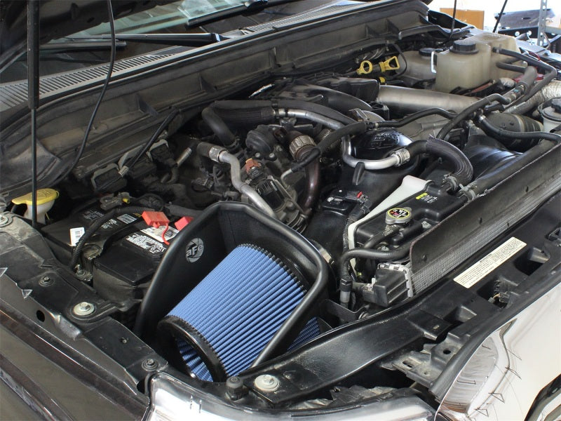 aFe MagnumFORCE Intakes Stage-2 P5R AIS P5R Ford Diesel Trucks 11-15 V8-6.7L (td) - eliteracefab.com