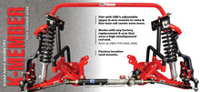 Load image into Gallery viewer, UMI Performance 98-02 GM F-Body K-Member LSX Rr Roll Center Increase- Red