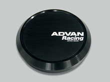 Load image into Gallery viewer, Advan Flat 73mm Center Cap - Black - eliteracefab.com