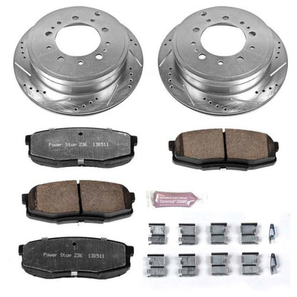 Power Stop 08-11 Lexus LX570 Rear Z36 Truck & Tow Brake Kit - eliteracefab.com