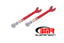 Load image into Gallery viewer, BMR LOWER TRAILING ARMS ON-CAR ADJ ROD ENDS RED (2008+ CHALLENGER) - eliteracefab.com