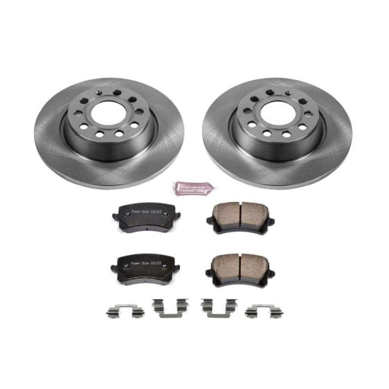 Power Stop 2015 Audi Q3 Rear Autospecialty Brake Kit - eliteracefab.com