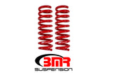 BMR 16-17 6th Gen Camaro V8 Rear Performance Version Lowering Springs - Red SP043R