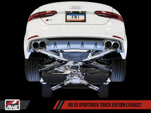 Load image into Gallery viewer, AWE Tuning Audi B9 S5 Sportback Track Edition Exhaust - Non-Resonated (Black 102mm Tips) - eliteracefab.com