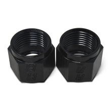 Load image into Gallery viewer, Russell Performance -4 AN Tube Nuts 1/4in dia. (Black) (6 pcs.)