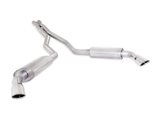 Stainless Works 2010-15 Camaro 6.2L 3in Exhaust X-Pipe S-Tube Turbo Mufflers Polished Tips Stainless Works