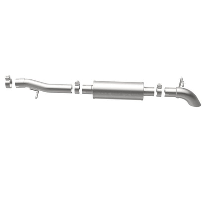MagnaFlow 12-14 Jeep Wrangler JK Unltd V6 3.6L 2D Turn Down Front of Rear Tire SS C/B Perf Exhaust Magnaflow