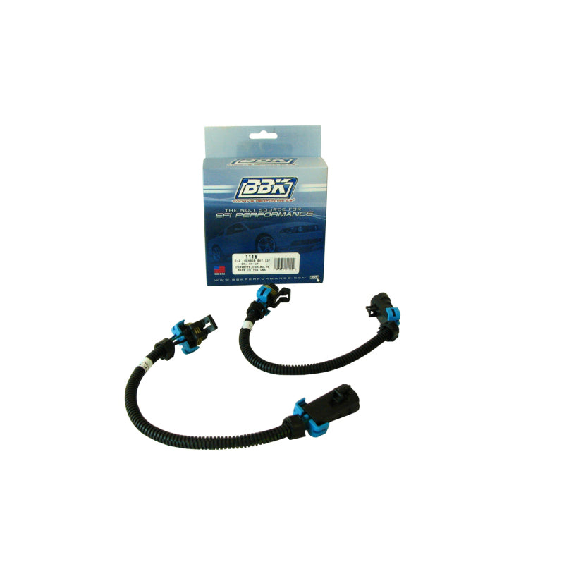 BBK 08-15 GM Corvette Camaro O2 Sensor Wire Harness Extensions 12 (pair) - eliteracefab.com