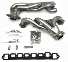 Load image into Gallery viewer, JBA 1628S | 87-96 FORD F-150 5.8L SBF 1-5/8IN PRIMARY RAW 409SS CAT4WARD HEADER; 1987-1996 - eliteracefab.com