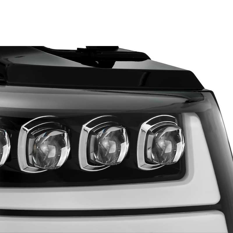 AlphaRex 880827 07-13 Toyota Tundra / 08-17 Sequoia PRO-Series Projector Headlights Chrome w/Seq. Sig. + DR
