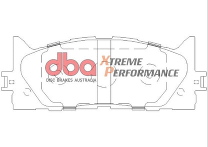 DBA Extreme Performance Front Brake Pads - DB1800XP DBA