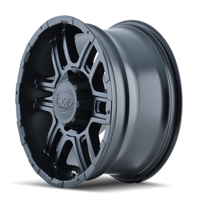 ION Type 179 17x8 / 6x139.7 BP / 10mm Offset / 106mm Hub Matte Black Wheel ION Wheels