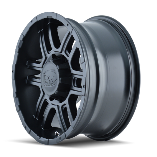 ION Type 179 16x8 / 5x127 BP / 10mm Offset / 83.82mm Hub Matte Black Wheel ION Wheels