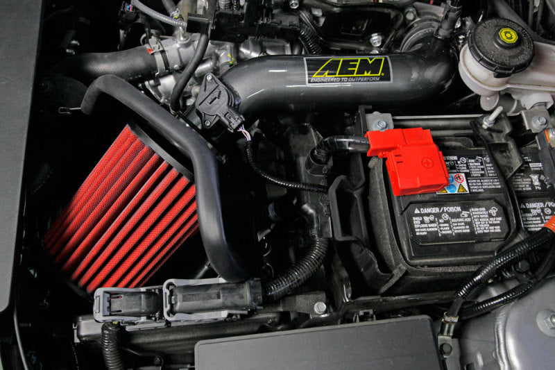 AEM Gunmetal Cold Air Intake for 2016-2021 Honda Civic, 2016 Civic DX - eliteracefab.com