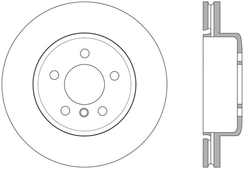 StopTech Sport 14-15 BMW 435i Rear Right Slotted Brake Rotor - eliteracefab.com