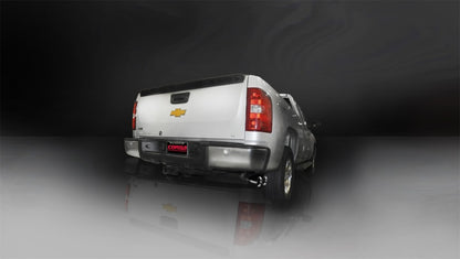 Corsa 11-13 GMC Sierra Ext. Cab/Std. Bed 1500 6.2L V8 Black Sport Cat-Back Exhaust CORSA Performance