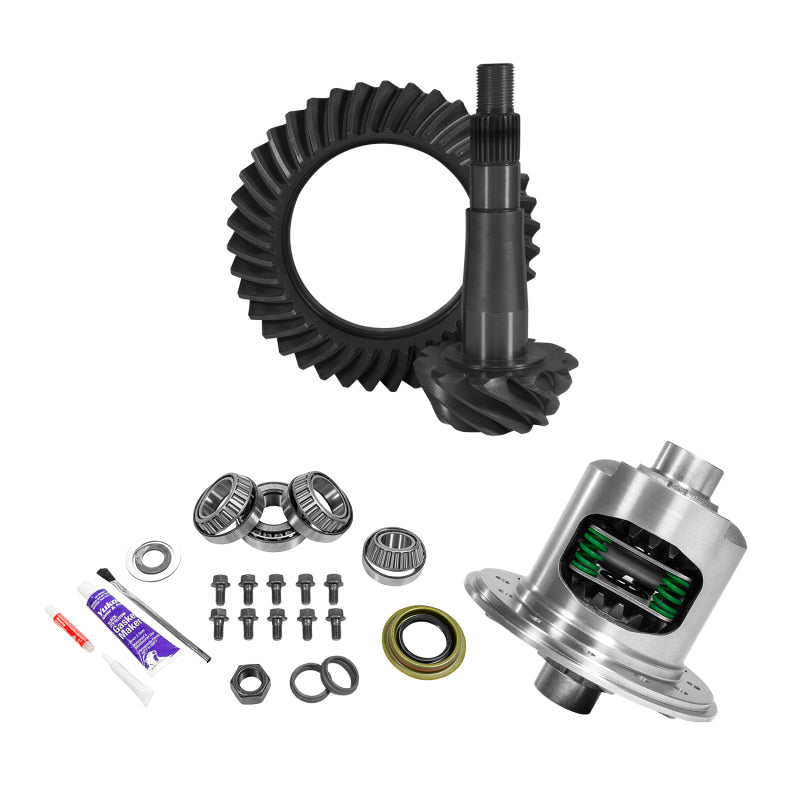 Yukon 8.25in/213mm CHY 3.91 Rear Ring & Pinion Install Kit 29 Spline Positraction Yukon Gear & Axle