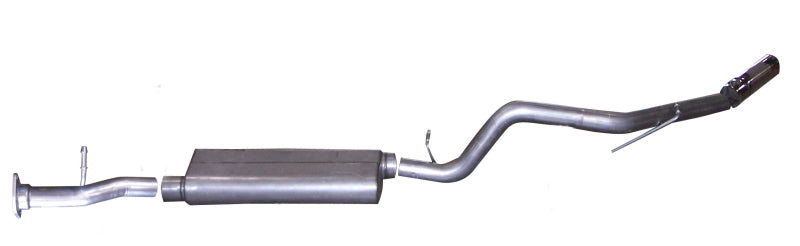 Gibson 06-09 Chevrolet Trailblazer LT 4.2L 2.5in Cat-Back Single Exhaust - Aluminized - eliteracefab.com