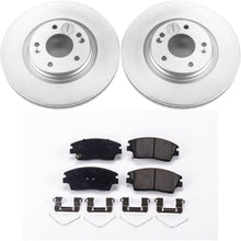 Load image into Gallery viewer, Power Stop 17-19 Hyundai Elantra Front Z17 Evolution Geomet Coated Brake Kit - eliteracefab.com