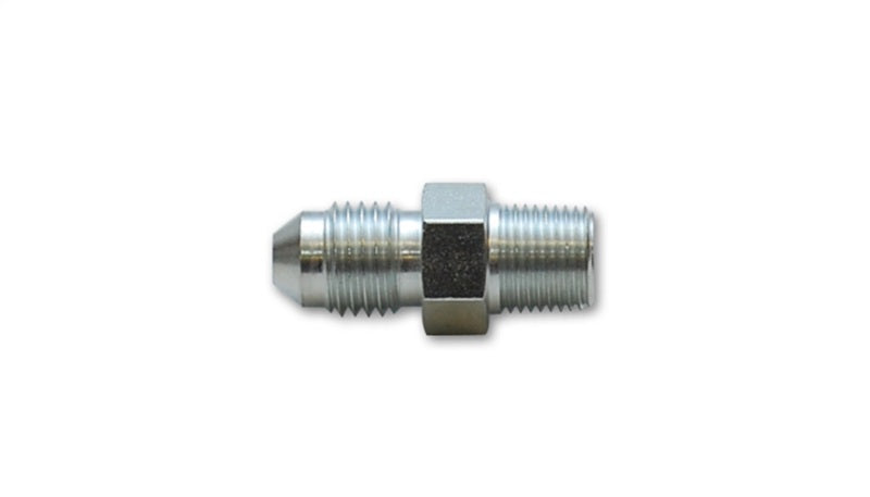 Vibrant -4AN to 1/8in NPT Straight Adapter Fitting - Steel - eliteracefab.com