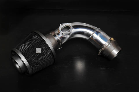 Weapon R 12 Chevy Sonic 1.8L Gunmetal/Blk Foam Filter Polished Dual Velocity Secret Weapon Intake - eliteracefab.com