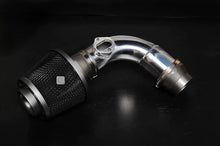 Load image into Gallery viewer, Weapon R 12 Chevy Sonic 1.8L Gunmetal/Blk Foam Filter Polished Dual Velocity Secret Weapon Intake - eliteracefab.com