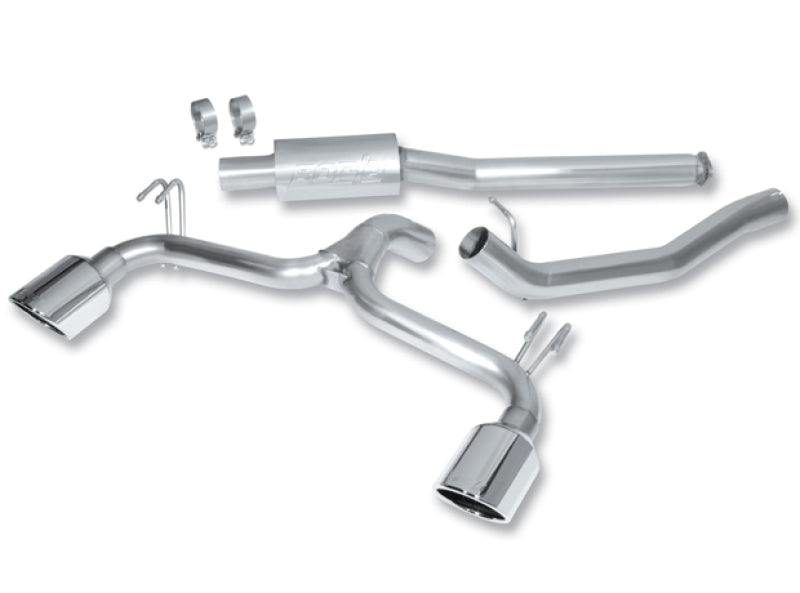 2009-2017 Mitsubishi Lancer Ralliart Cat-Back Exhaust System S-Type Part # 140334 - eliteracefab.com