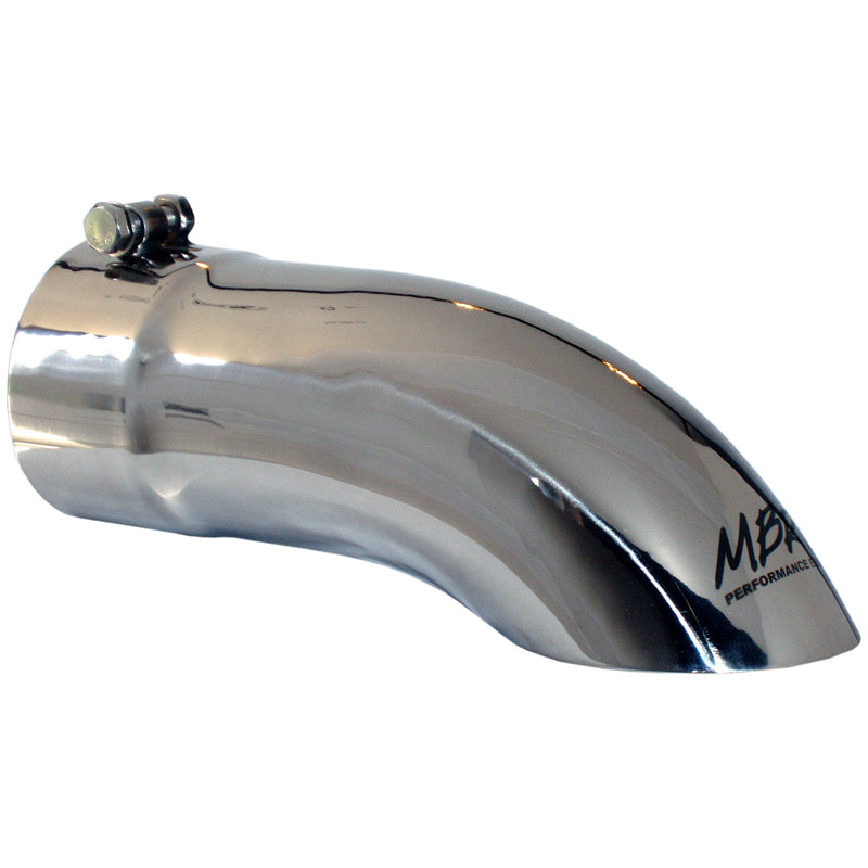 MBRP Universal Tip 4 O.D. Turn Down 4 inlet 12 length - eliteracefab.com