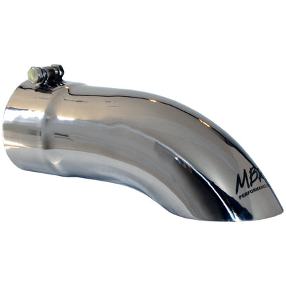 MBRP Universal Tip 4 O.D. Turn Down 4 inlet 12 length - eliteracefab.com