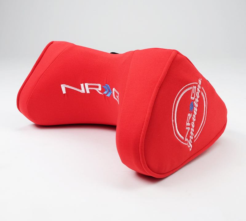 NRG Memory Foam Neck Pillow For Any Seats- Red - SA-001RD