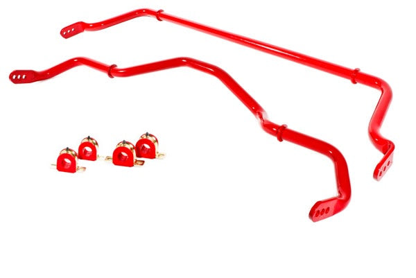 BMR SWAY BAR KIT W/BUSHINGS FRONT & REAR RED (2016+ CAMARO) - eliteracefab.com