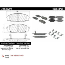 Load image into Gallery viewer, CENTRIC CENTRIC PREMIUM CERAMIC BRAKE PADS, 301.08290 - eliteracefab.com