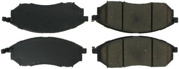 POSIQUIET 07-08 NISSAN 350Z FRONT CERAMIC BRAKE PADS, 105.08880 - eliteracefab.com