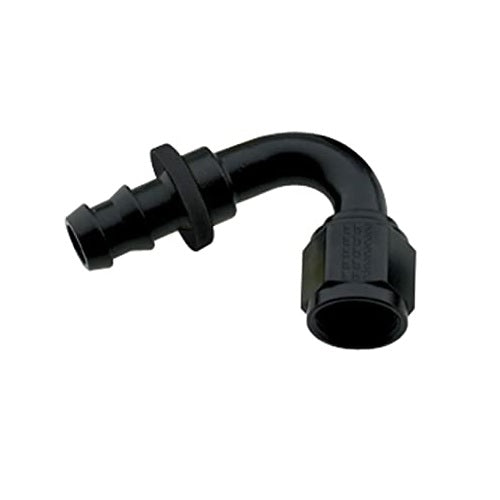 Fragola Performance Systems 212008-BL 8000 Series Push-Lite Race Hose End - 120 Degree