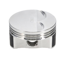 Load image into Gallery viewer, Manley Chevy LS Series 4.075in Bore 0.927in Pin -4cc Flat Top Platinum Series Dish Pistons Set